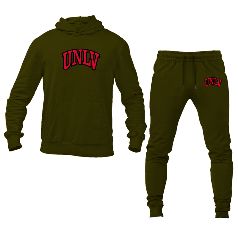 Men's UNLV Rebels  Hoodie Joggers Set